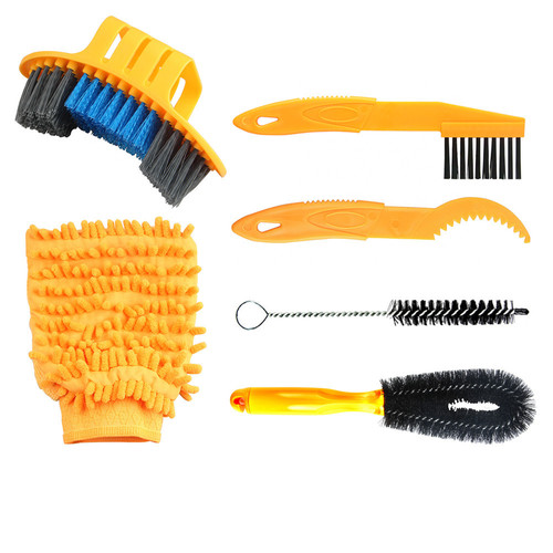 Bicycle chain washer cleaning brush set chain mountain bike accessories maintenance tool cleaning brush 20 styles