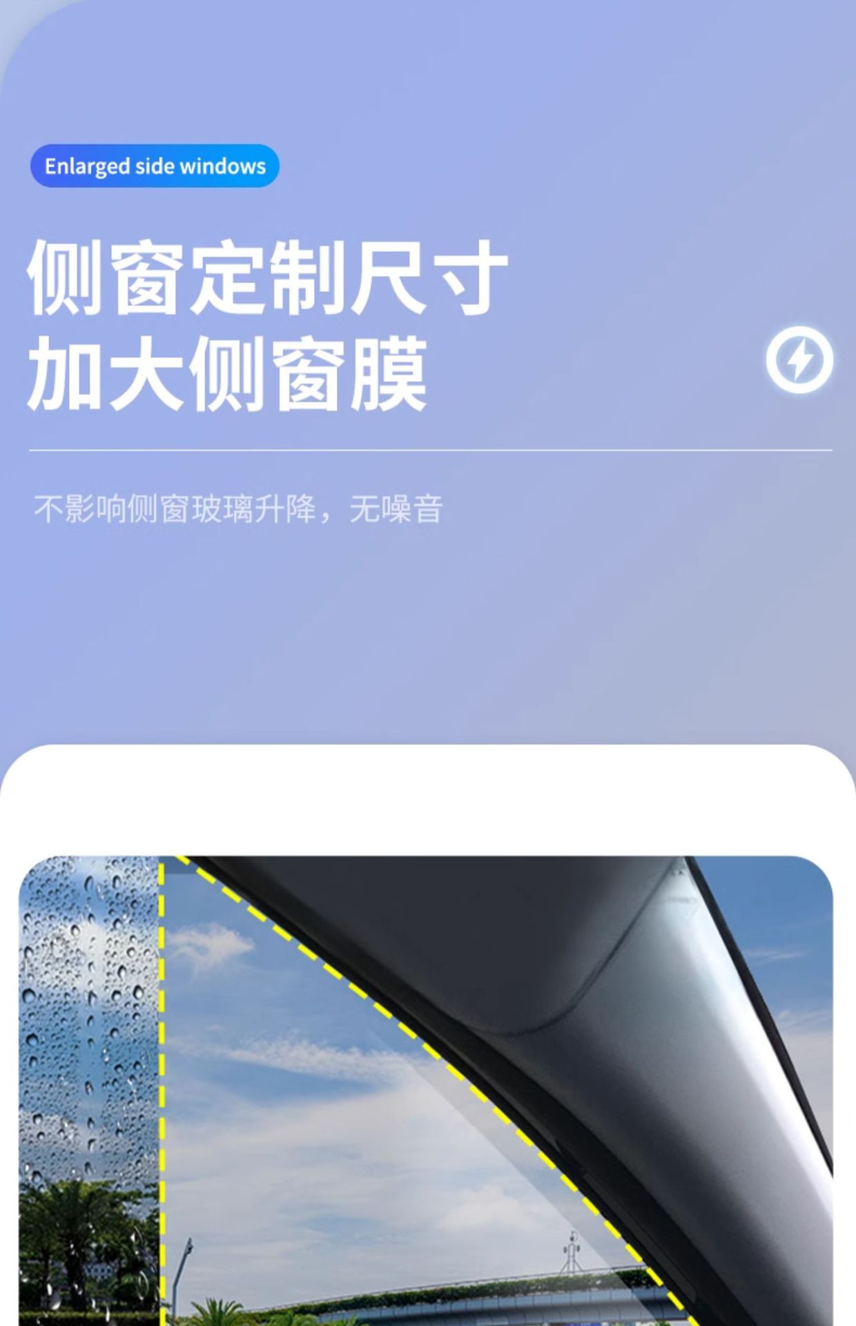 Car Rearview Mirror Rainproof Film Reversing Mirror Window Waterproof Film Rainy Day Car Reflector Rainproof Wholesale