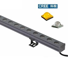外贸代加工LED洗墙灯户外防水DMX512RGBW36W线型投光灯可调光