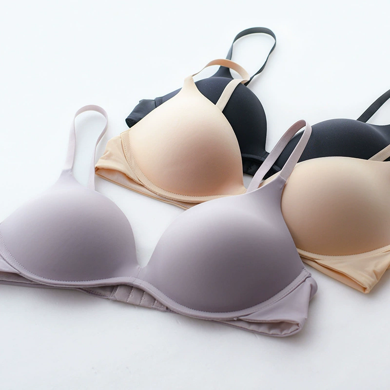 Japanese push up bra, underwear, thin wireless bra for students