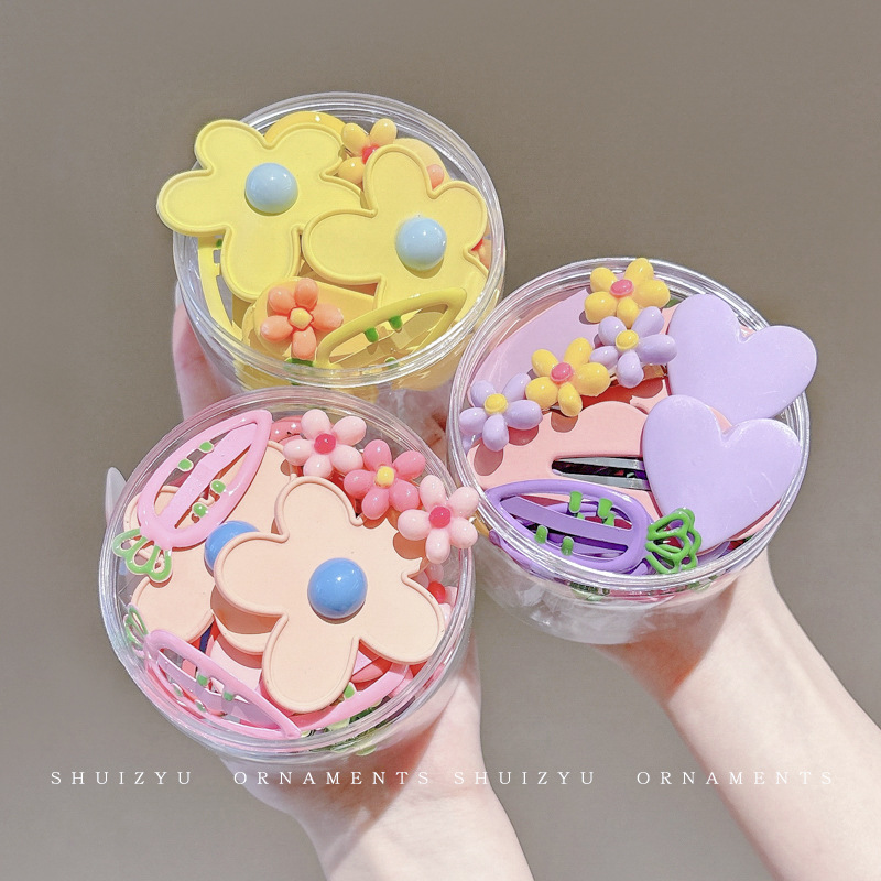 Clip de cabello de dopamina para niñas broche de cabello de la frente broche de cabello rotura BB clips lateral clips de cabello de bebé clips de frangeo toque