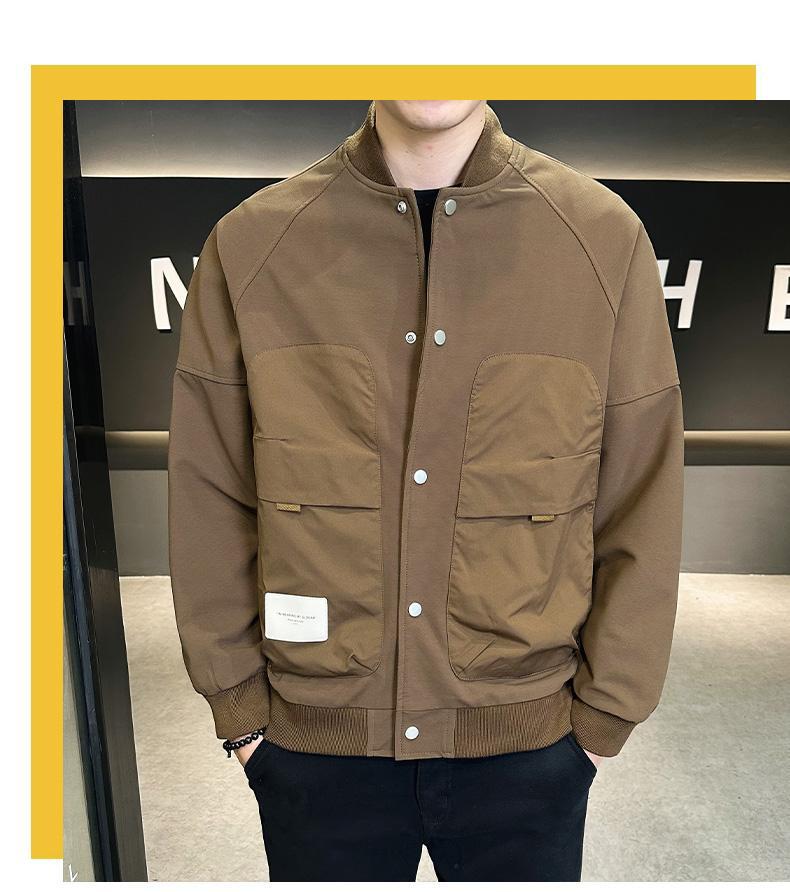 Veste de printemps et d'automne pour hommes, nouveau style, beau, luxueux, mode, vêtements d'hiver, veste pour hommes, polyvalente_voghion.com