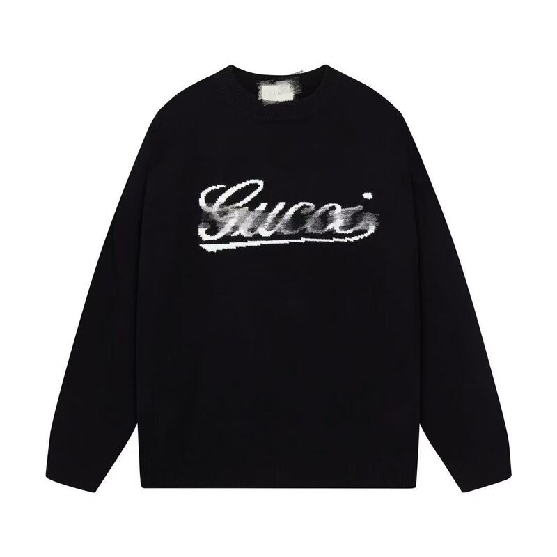 New autumn and winter G-brand LOGO jacquard Year of the Snake limited edition round-neck jacquard knit sweater for men and women New autumn and winter G-brand LOGO jacquard Year of the Snake limited edition round-neck jacquard knit sweater for men and women