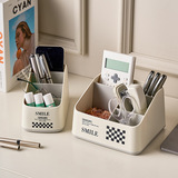 Настольная коробка для хранения, пульт, канцтовары, ящик для хранения