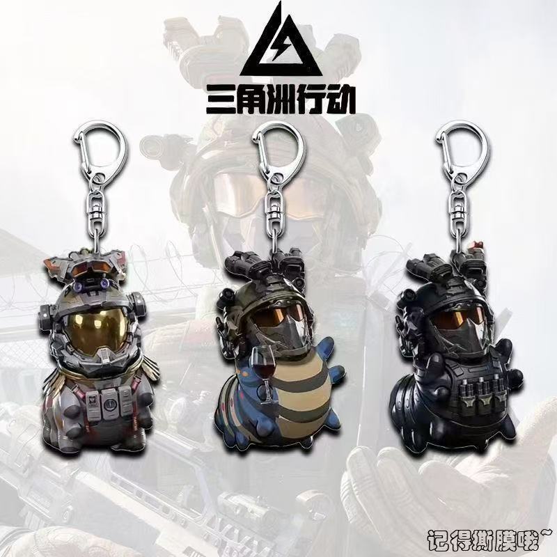 New Delta Peripheral Weichong Keychain Funny Student Acrylic Backpack Pendant Creative Cute Hanging Ornament