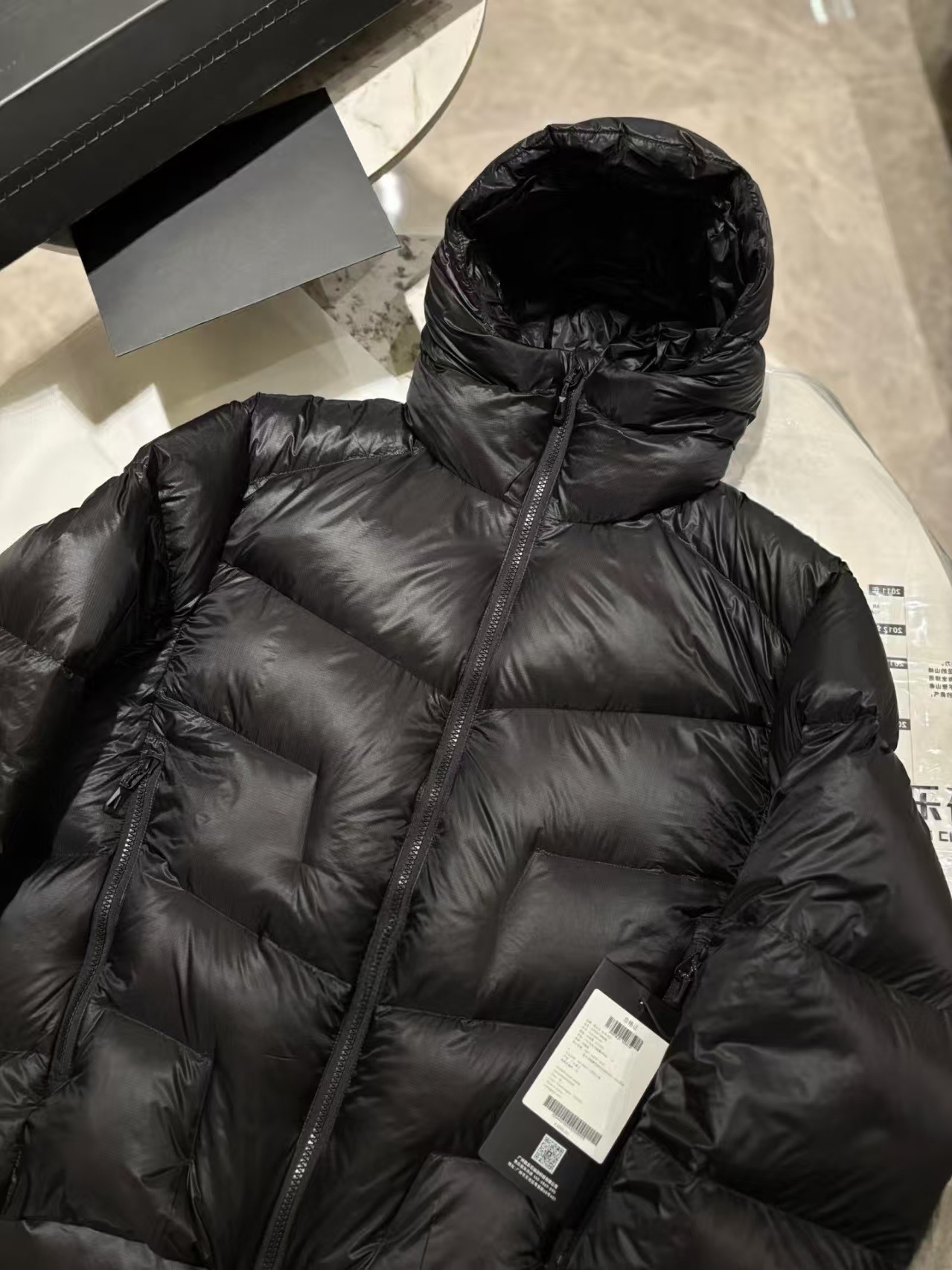 25 años de nueva serie de sol pequeño GT5000 plumón 90 blanco de seda para hombres y mujeres calentamiento impermeable ropa de montaña