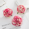 8cm Simulation Peony Flower Flower DIY Handicraft Headwear Accessories Wedding Wedding Wedding Wall Home Decoration