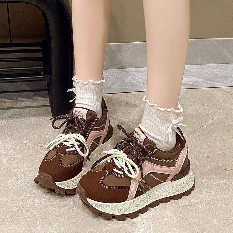 Muffin universal, zapatos de entrenamiento para mujeres, 2026 otoño nuevo estilo coreano, zapatos deportivos casuales para papá image 3