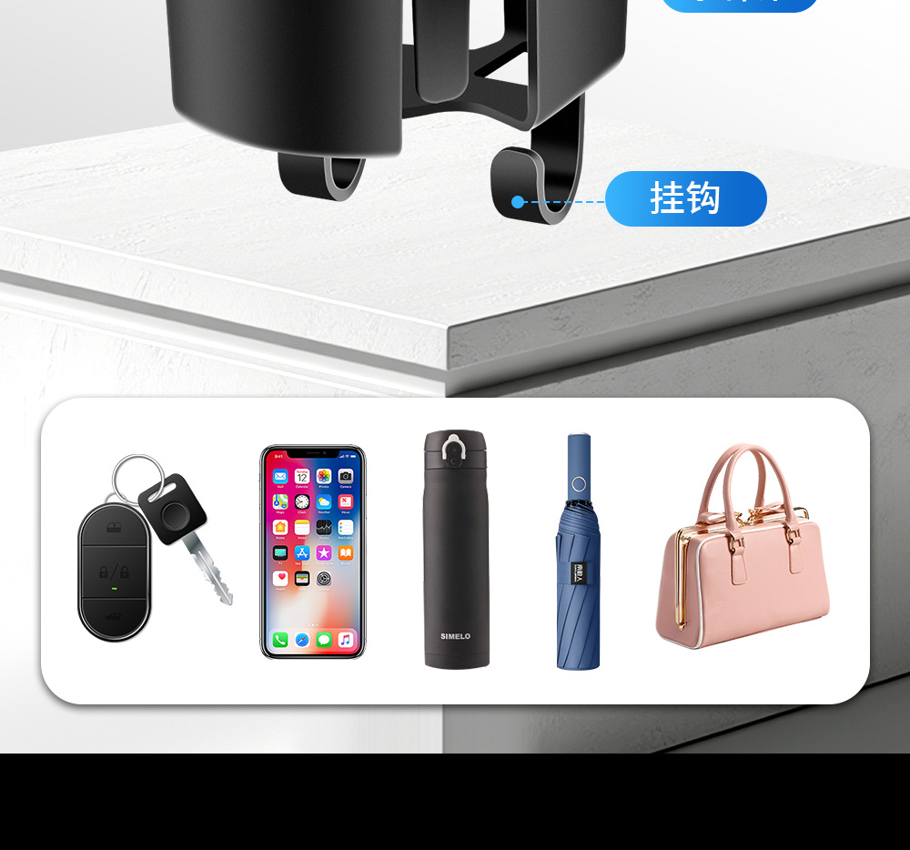 Suitable for Bmw 3 Series Car Door Water Cup Holder 5 Series 7 Series X1Ix3X5X7 Car Seat Storage Box Storage