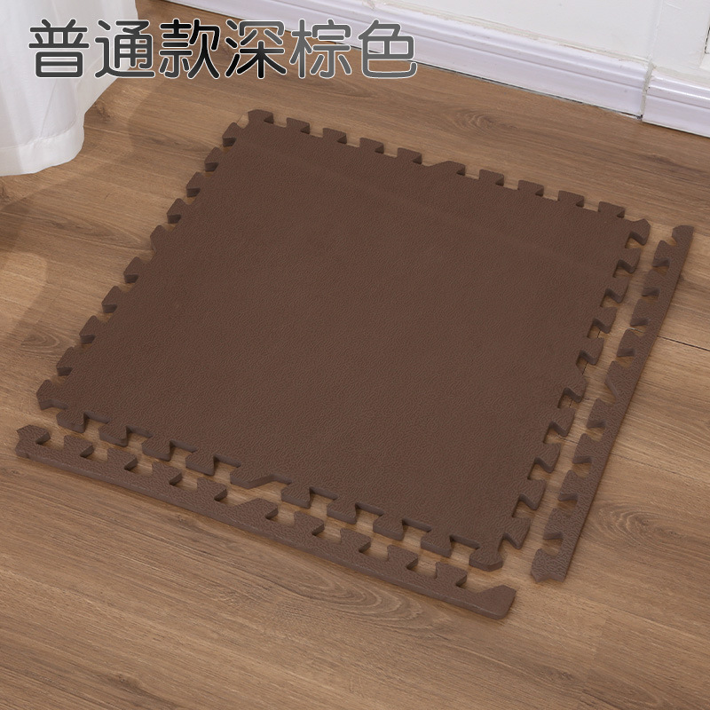 평범한 어두운 다크 브라운