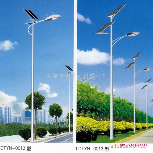 7米热镀锌喷塑 42W大功率LED太阳能路灯哪里有卖 哪里的价格实惠