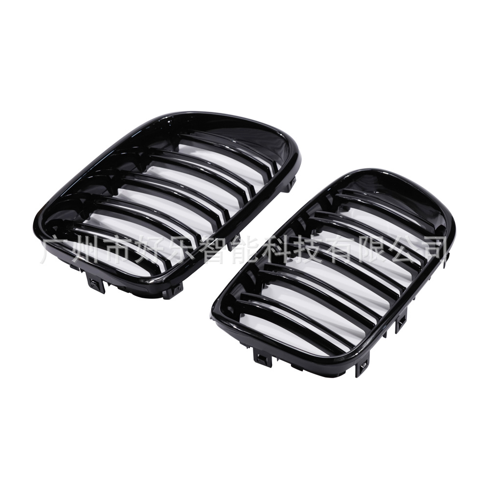Factory direct supply, suitable for BMW X3 F25 2011-2013, glossy black double-line car modification grille