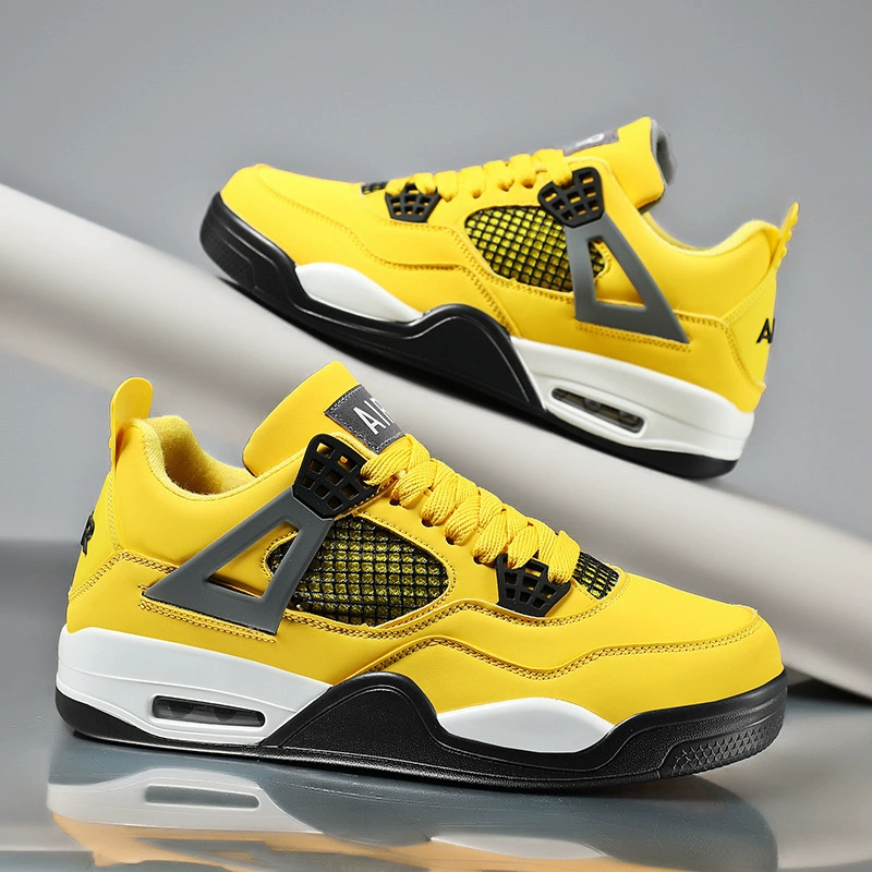Спортивная обувь Putian AJ4 Спортивная обувь Мужская обувь повседневная мода боевая баскетбольная обувь молодежная обувь большого размера