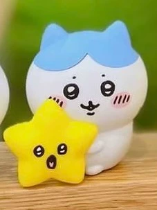 Японский Чиикава и Стар Лампа-компаньон Jiikawa Star Lamp Гловинг Usachi Xiaohachi кукла украшение