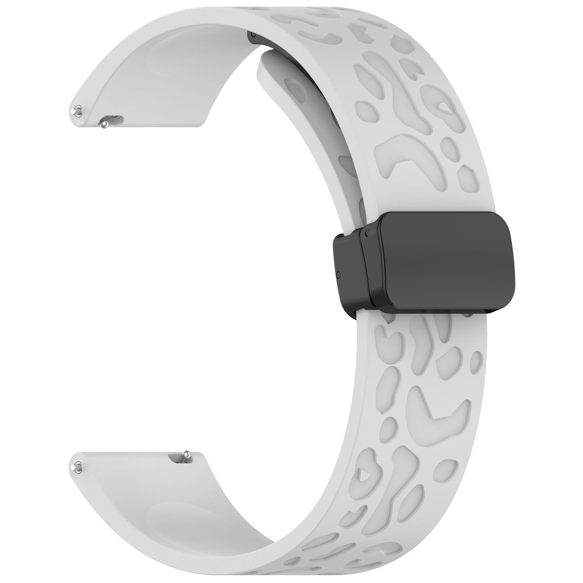 Compatible with the universal leopard print magnetic clasp strap of Huawei and Samsung Galaxy watch5 pro watch5 undefined