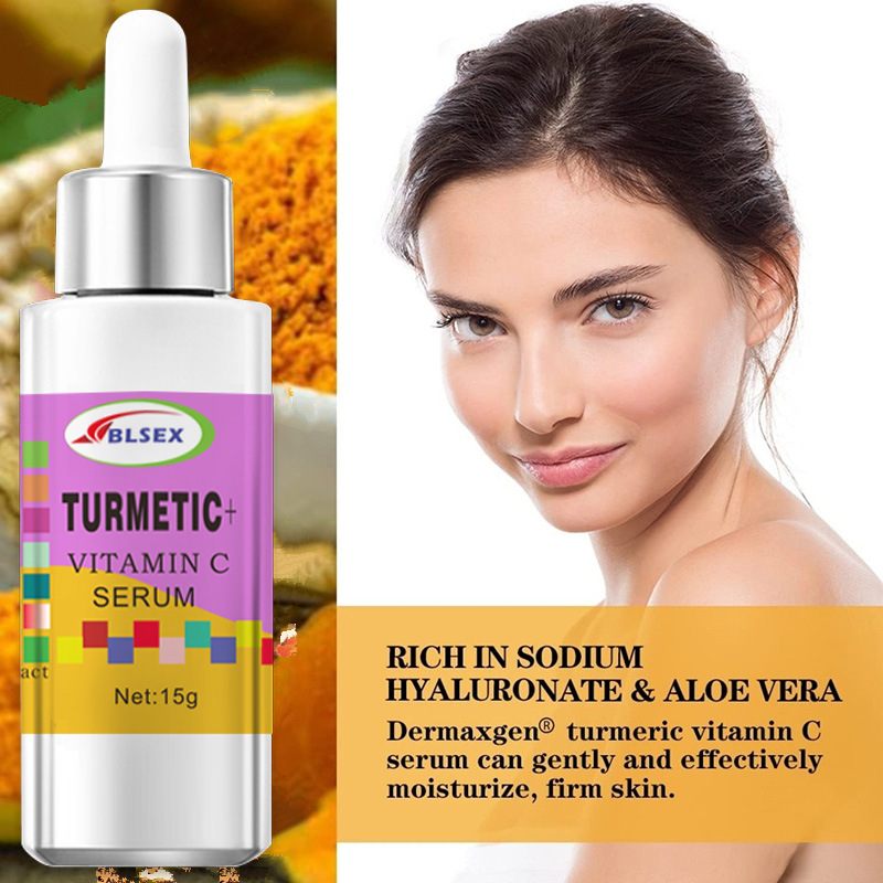Siero alla vitamina c con olio di curcuma idratante viso_voghion.com