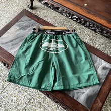 Alcatraz graphic cotton Bermuda shorts 8916 Green