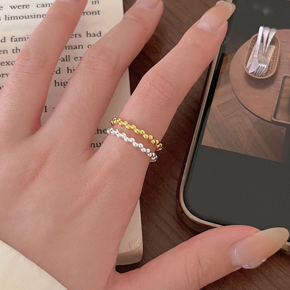1 Piece Quantity 925 Sterling Silver Geometric Rings