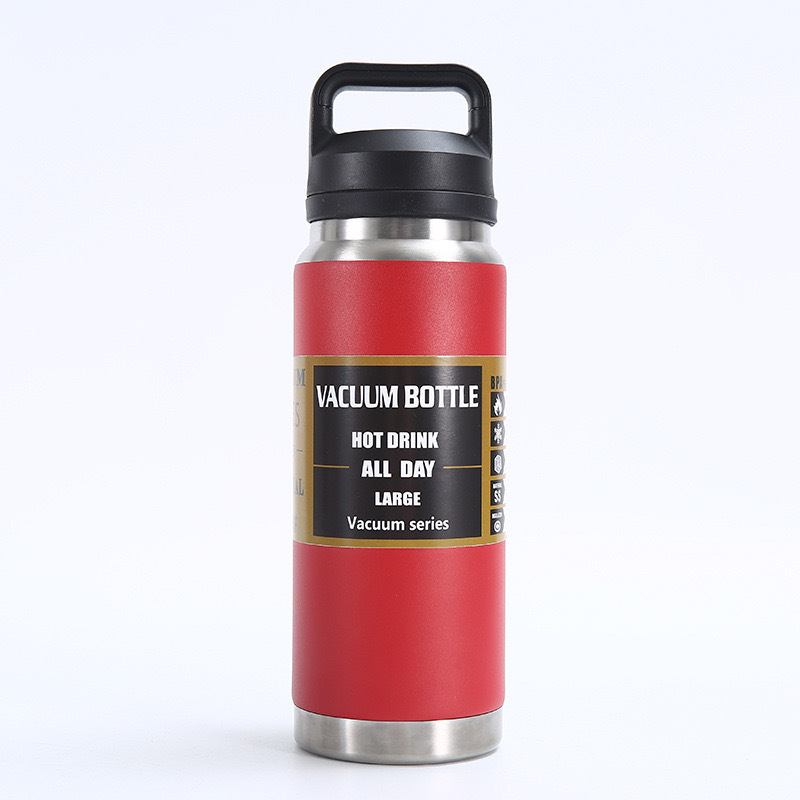 Venta caliente transfronteriza Taza de aislamiento de acero inoxidable 304 Hervidor deportivo de vacío portátil Olla de montañismo portátil al aire libre de gran capacidad