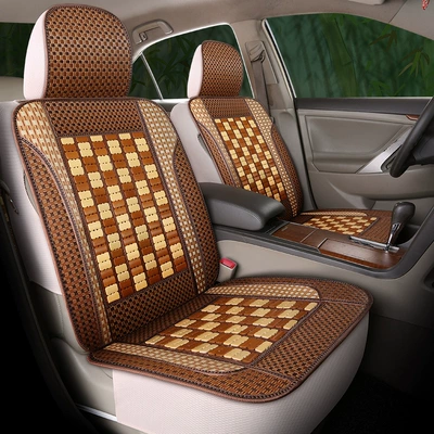 Mat Single Piece Car Van | Cool pad - 1903-rice-coffee-single-seat