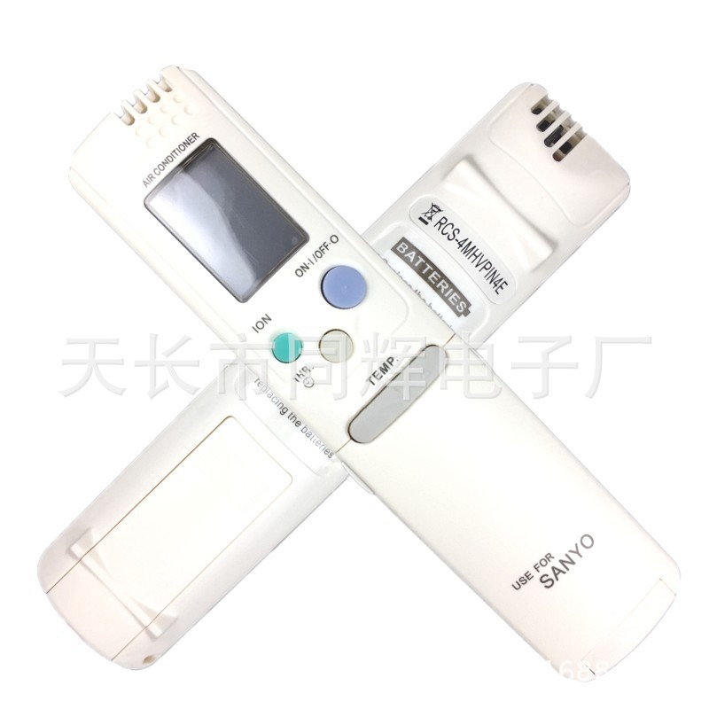 英文 三洋空调遥控器 RCS-4MHVPIN4E RCS-4
