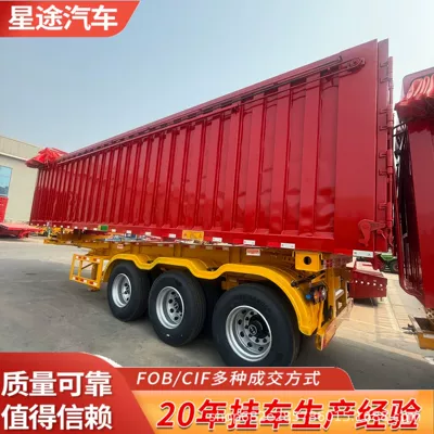 Box-Type Trailers, Three-Axle – Ağır yük qoşquları