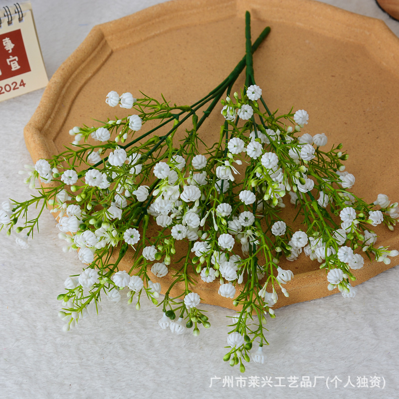 Ramo Artificial de Estrellas Fugaces (Limonium), para Bodas y Decoración del Hogar