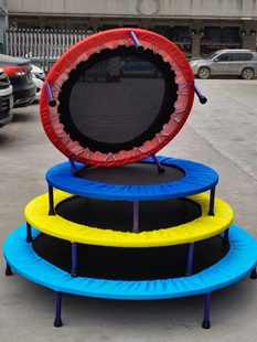 Children's Sensory Training Equipment Trampoline Indoor Height Fitness Bouncing Home Sports Kidsren's Jumping Trampoline Early Education