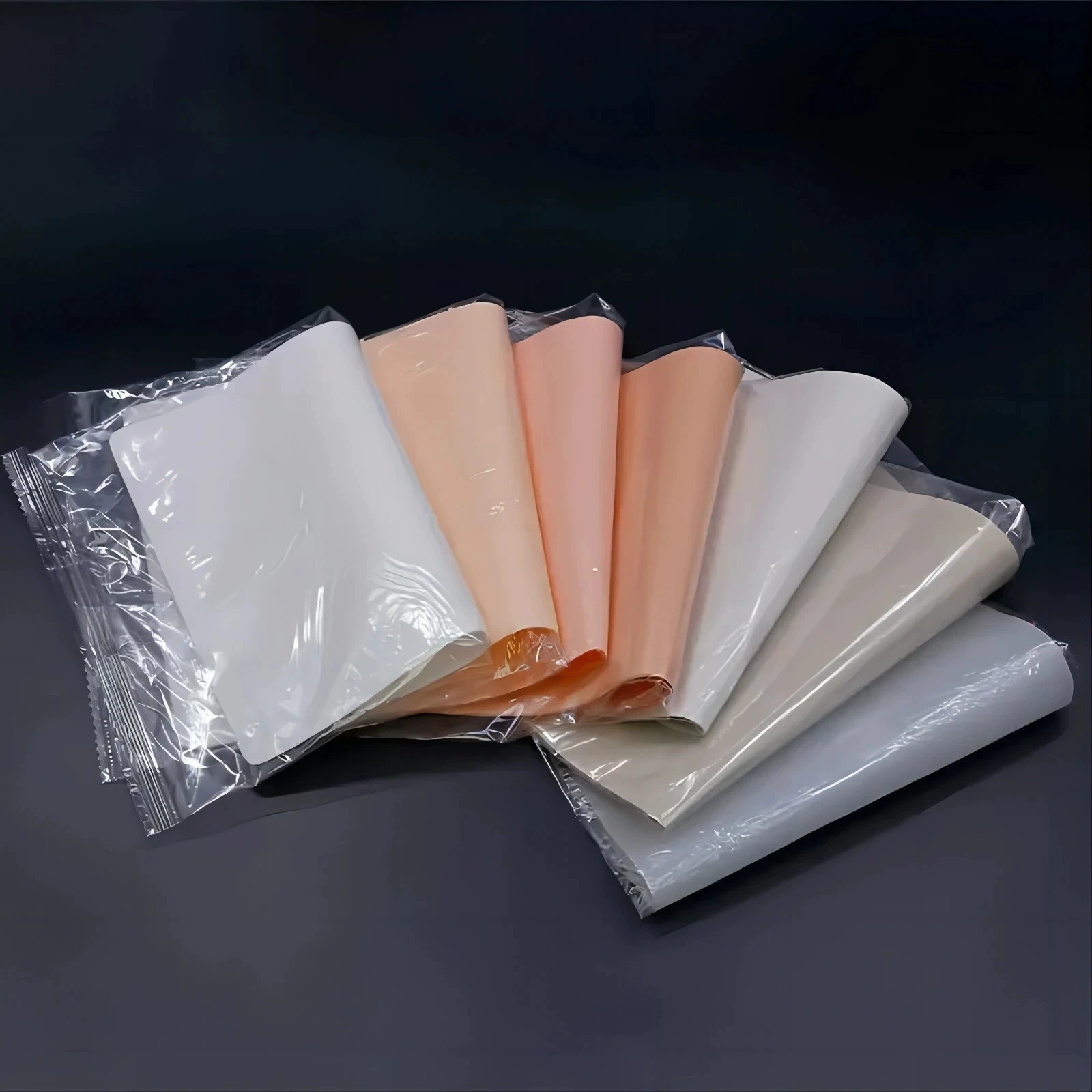 5PCS толщиной 1 мм пустая татуировка для тренировки кожи, двухсторонняя микро-шлифовка татуировки для кожи, набор татуировки
