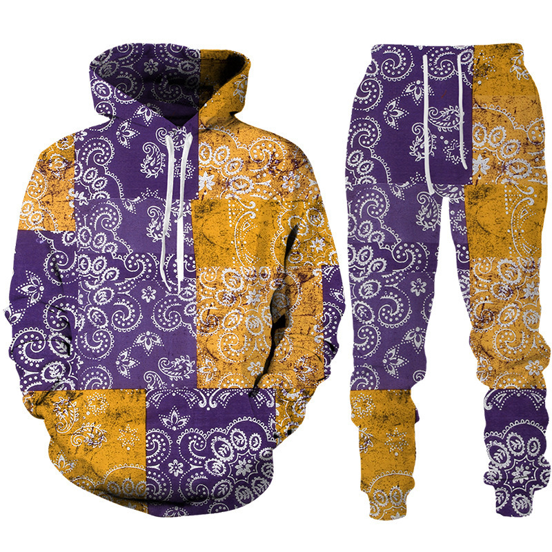 Otoño nuevo estilo casual cómodo traje deportivo retro estilo británico suéter con capucha pantalones MC11-ML1