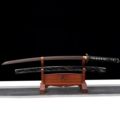 龙泉市刀剑手工花梨木传统日本剑影视道具cos木刀一体剑未开刃