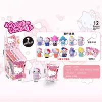 Hello Kitty Blind сумка игра ручная игрушка для девочек KTcat Blind Box брелок карточка мультфильм куклы сюрприз подвеска
