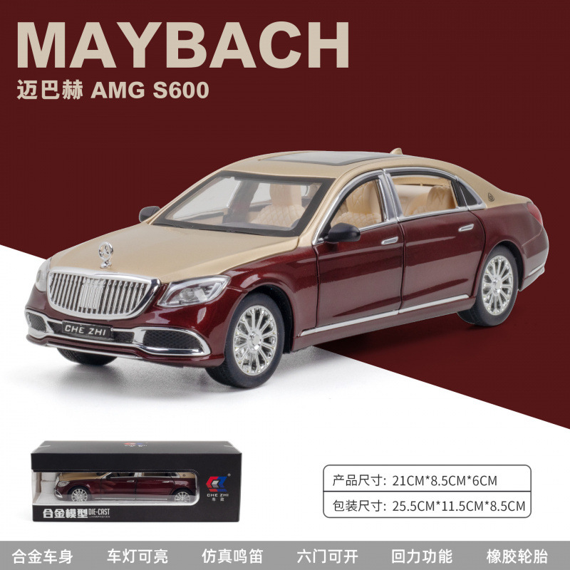 1: 24 Maybach s680 Brown