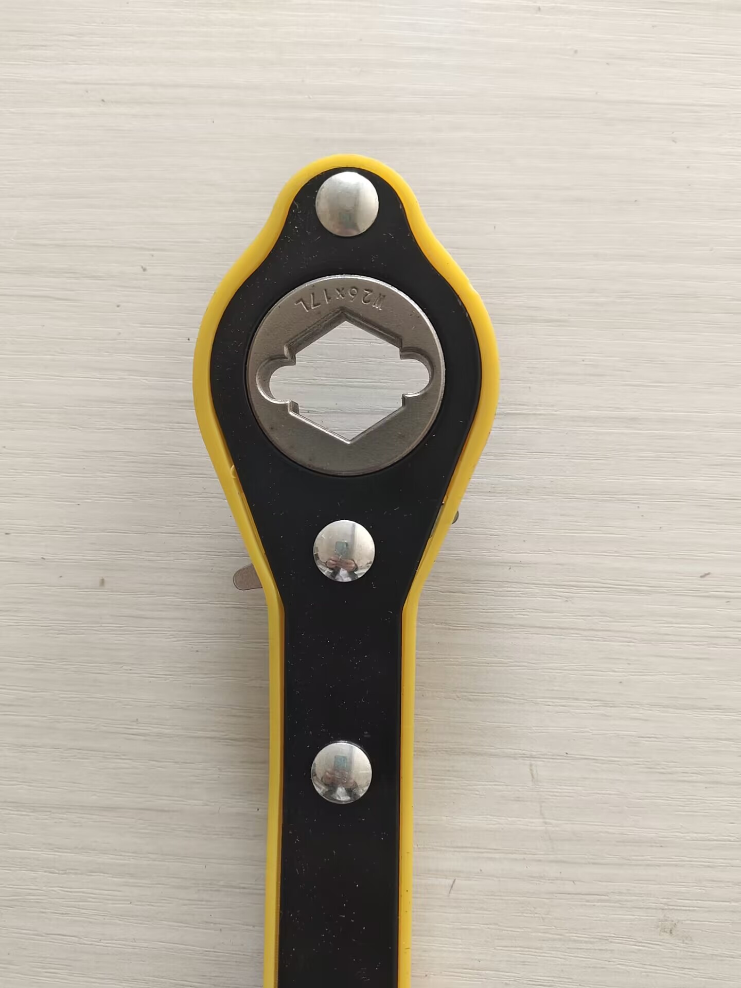 [Artefacto de cambio de neumáticos] gato de coche llave de mano de ahorro de mano balancín de dos vías de trinquete potencia Rocker actualización