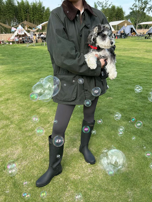 Plaid Japanese-Style Trench Coat Hunting Autumn Jacket for Women, Loose Workwear Wax Men's Jacket Barn Style Oil Wax Non-Oil Cotton