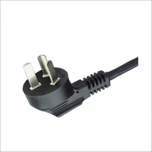 電線廠家定制插頭國標 10A250V插頭線黑色環保純銅國標電源延長線