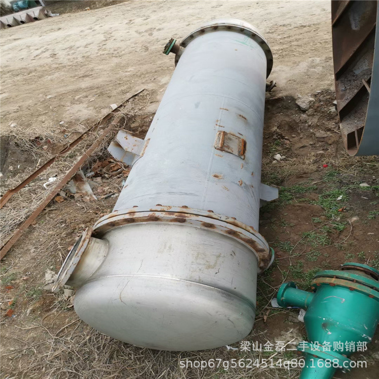 二手不锈钢列管冷凝器 316不锈钢蒸汽冷凝器工业循环列管换热器