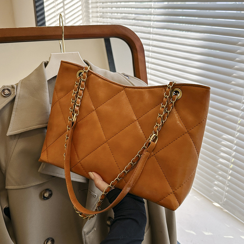 Lingerie bolso de mujer nueva moda moda en línea rojo bolso de hombro de gran capacidad cadena bolsa de viaje para mujeres