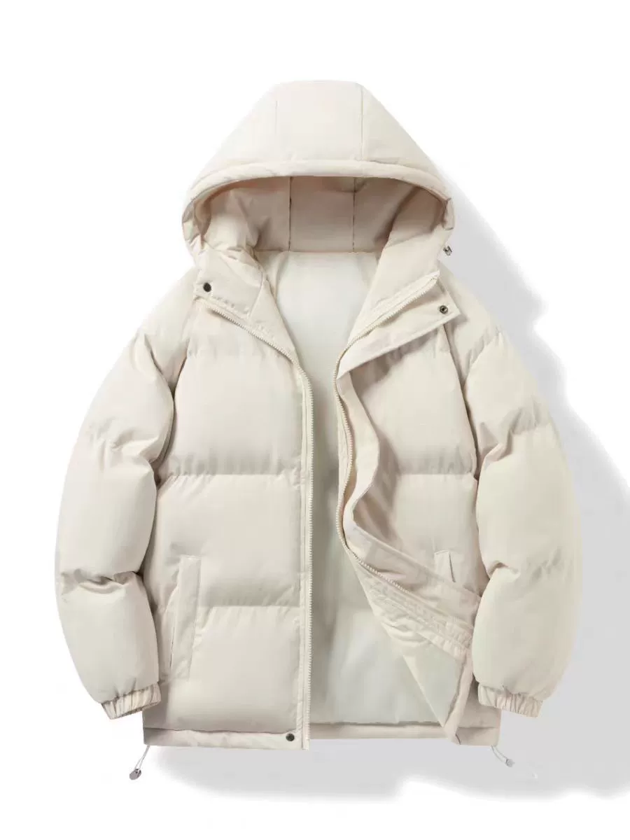 Пуховик мужской oversized с капюшоном, демисезон, стиль ZM‑1044, в нескольких цветах и размерах