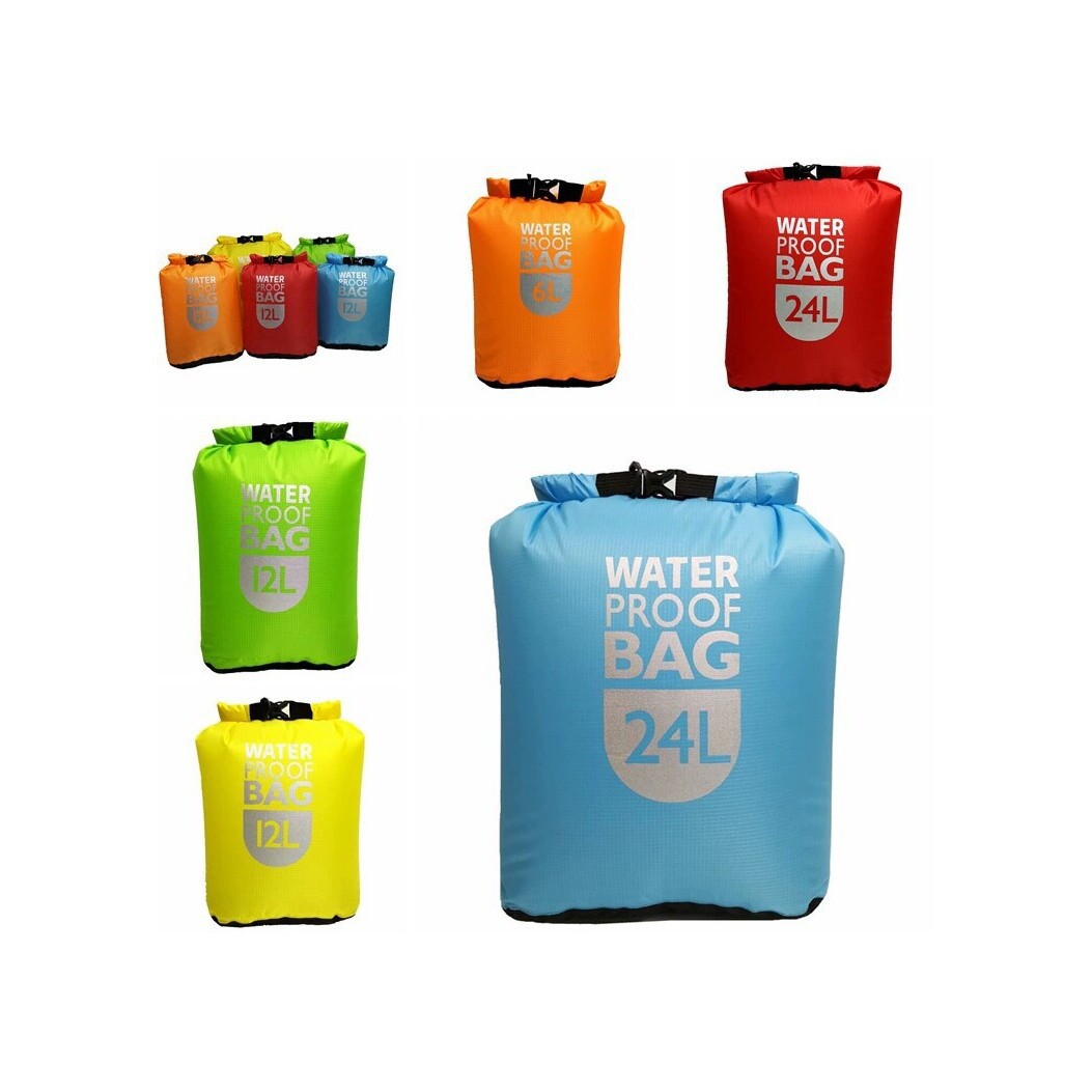 Cross-border direct supply ultra-lightweight square waterproof bag for rafting, stream trekking, travel, clothing, sleeping bags, convenient storage and miscellaneous item organizer bag