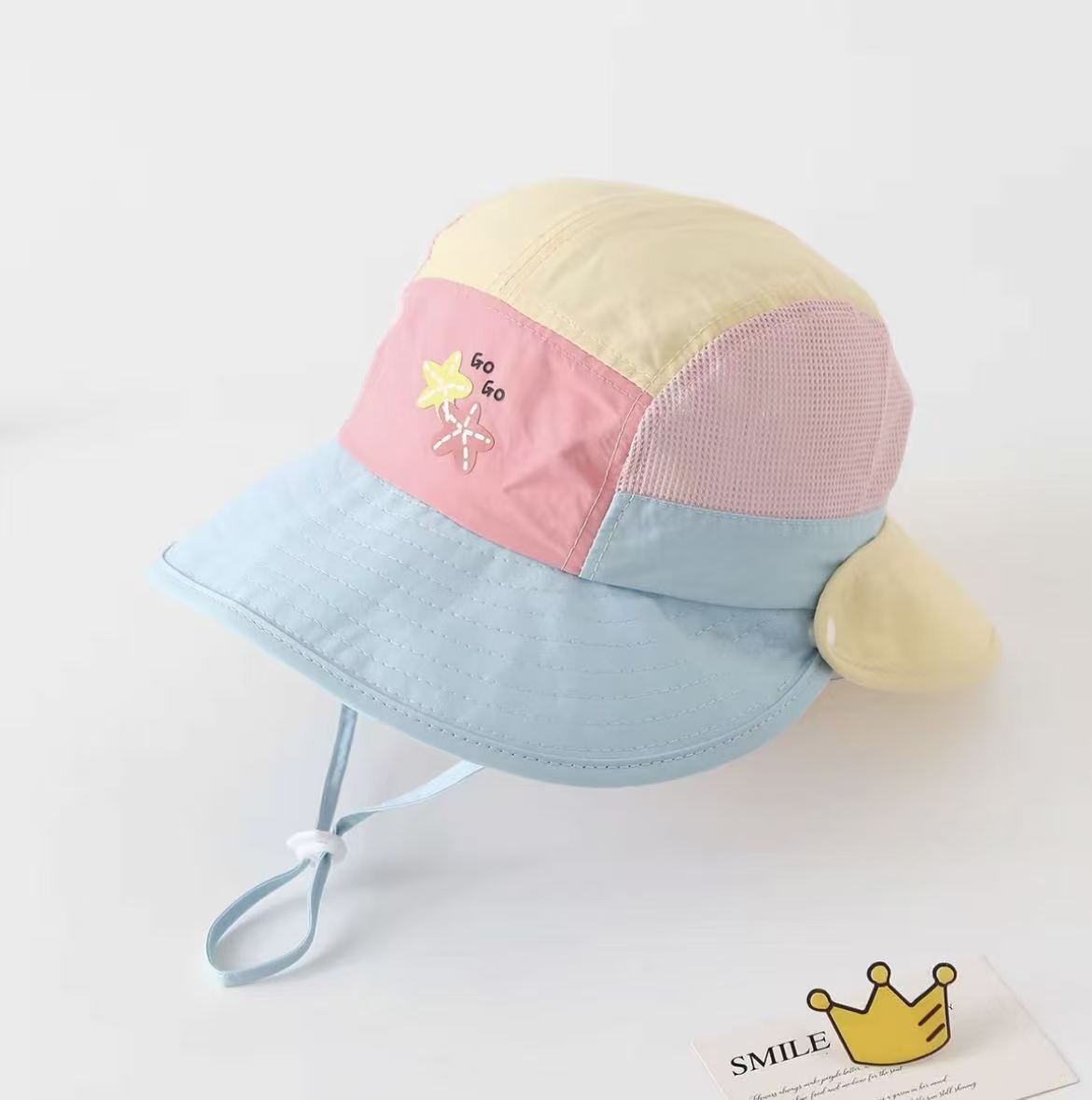 粉色-小海星 / 建议2-5岁/头围46-54CM