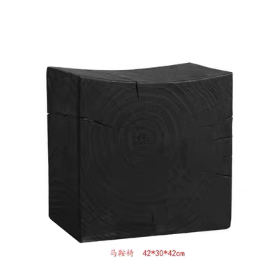 Taburetes de madera de tronco de alojamiento nórdico taburetes de madera maciza taburetes de asiento taburetes de madera maciza