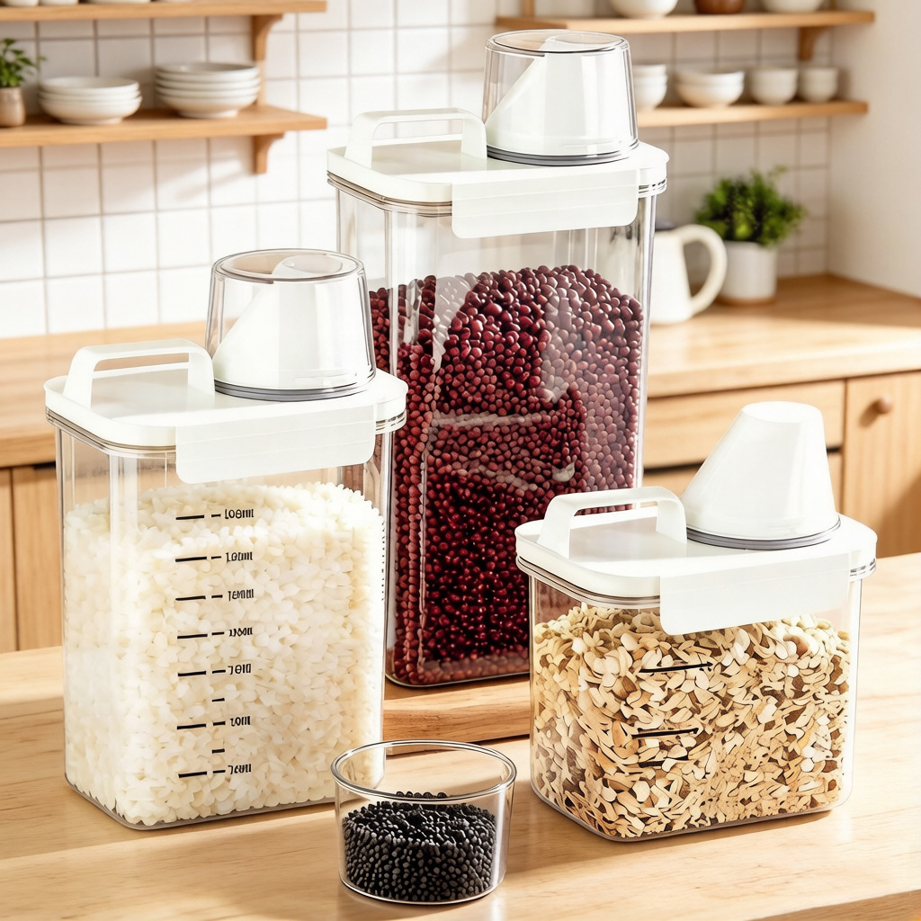 Household rice bucket sealing insect -proof moisture -proof storage…