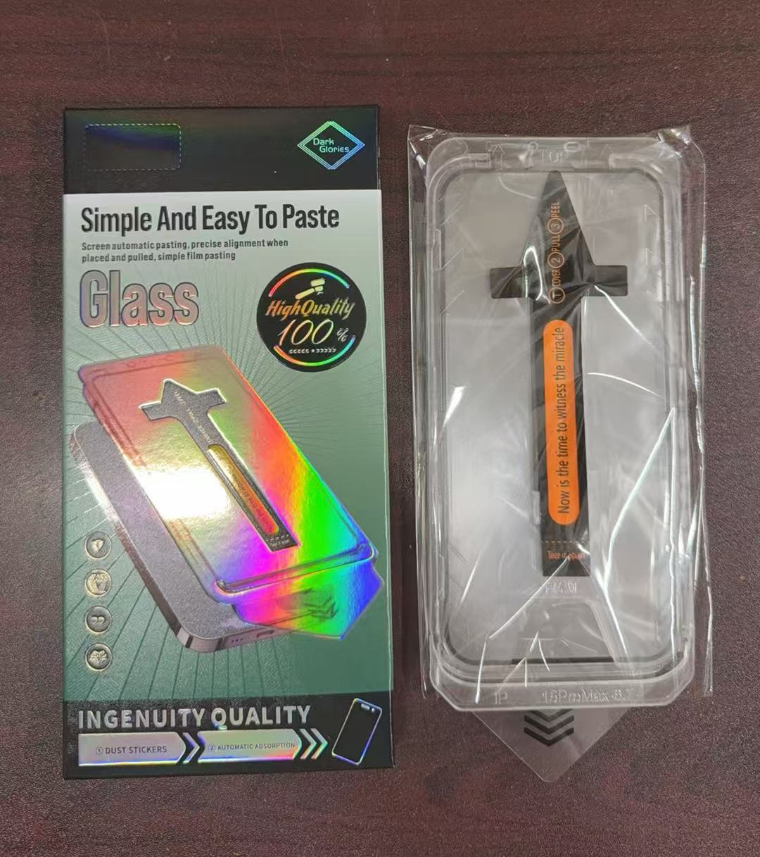 Segunda caja de pegatinas, almacén sin polvo, película templada para iPhone 17PROMAX, película para teléfono móvil antiespía esmerilada Apple 17/13AG