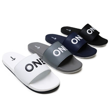 �����ɫLOGO���Q��ʿPUһ������Ь�p���⴩��Ь Slide Slippers