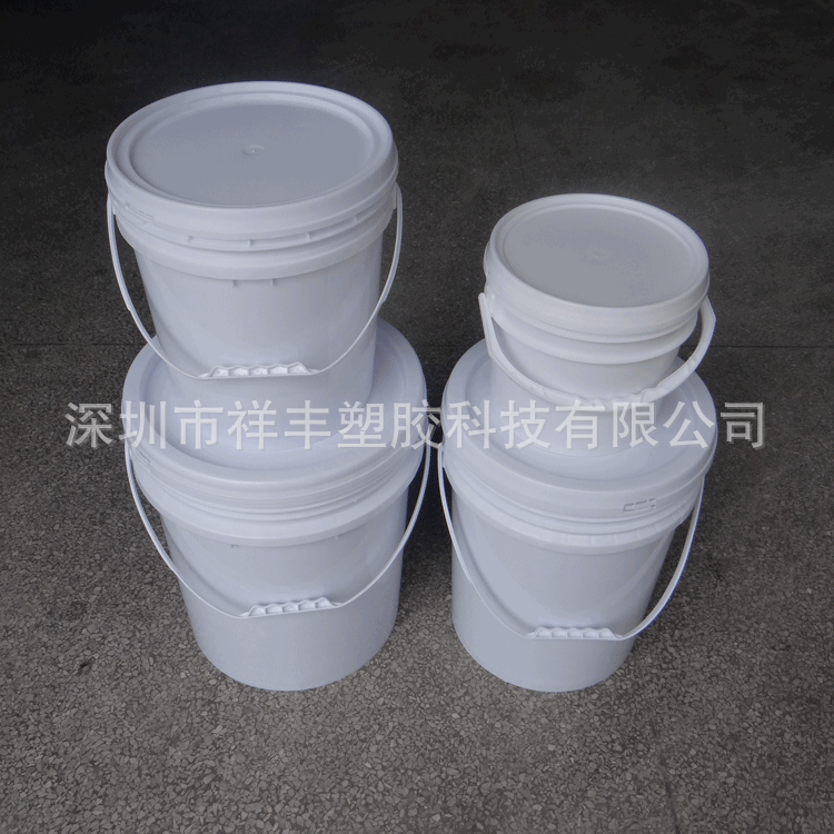 6升6L塑料桶瓷砖背胶乳胶漆涂料桶机油防冻液桶
