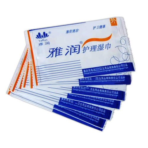 Yarun Jieyin Moist Wipes, Single-Pack Women's Wet Wipes, Couples' Intimate & Adult-Use Products