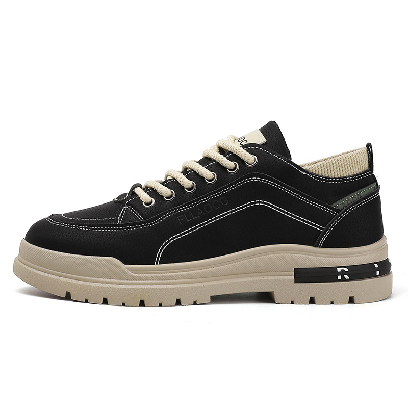 2024 primavera y otoño nuevos zapatos casuales estudiantes de tamaño universal zapatos de moda para hombres zapatos de moda zapatos blancos pequeños zapatos deportivos para hombres