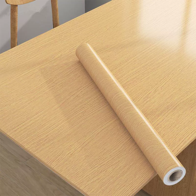 Восстановленные настольные утолщенные обои с текстурой дерева, маслостойкие обои для стола, шкафа, имитация деревянной мебели, водонепроницаемые обои для шкафа, шкафа