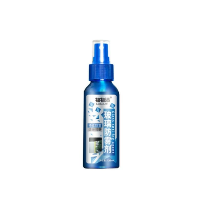 Glass anti-fog agent, glass anti-rain agent, rearview mirror anti-rain agent, car glass water repellent, car water repellent (Automotive glass defogging agent) - anti-fog-agent-120ml-1-bottle
